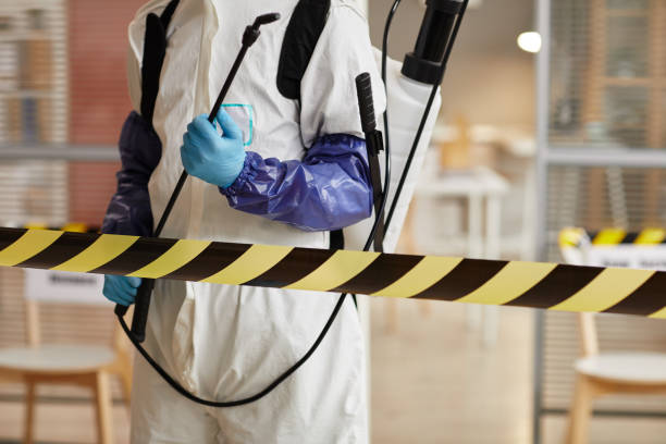 Professional Biohazard Cleanup technician working in Bellevue, ID
